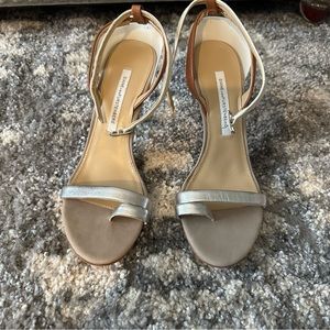 DVF’s signature crossover toe shoe